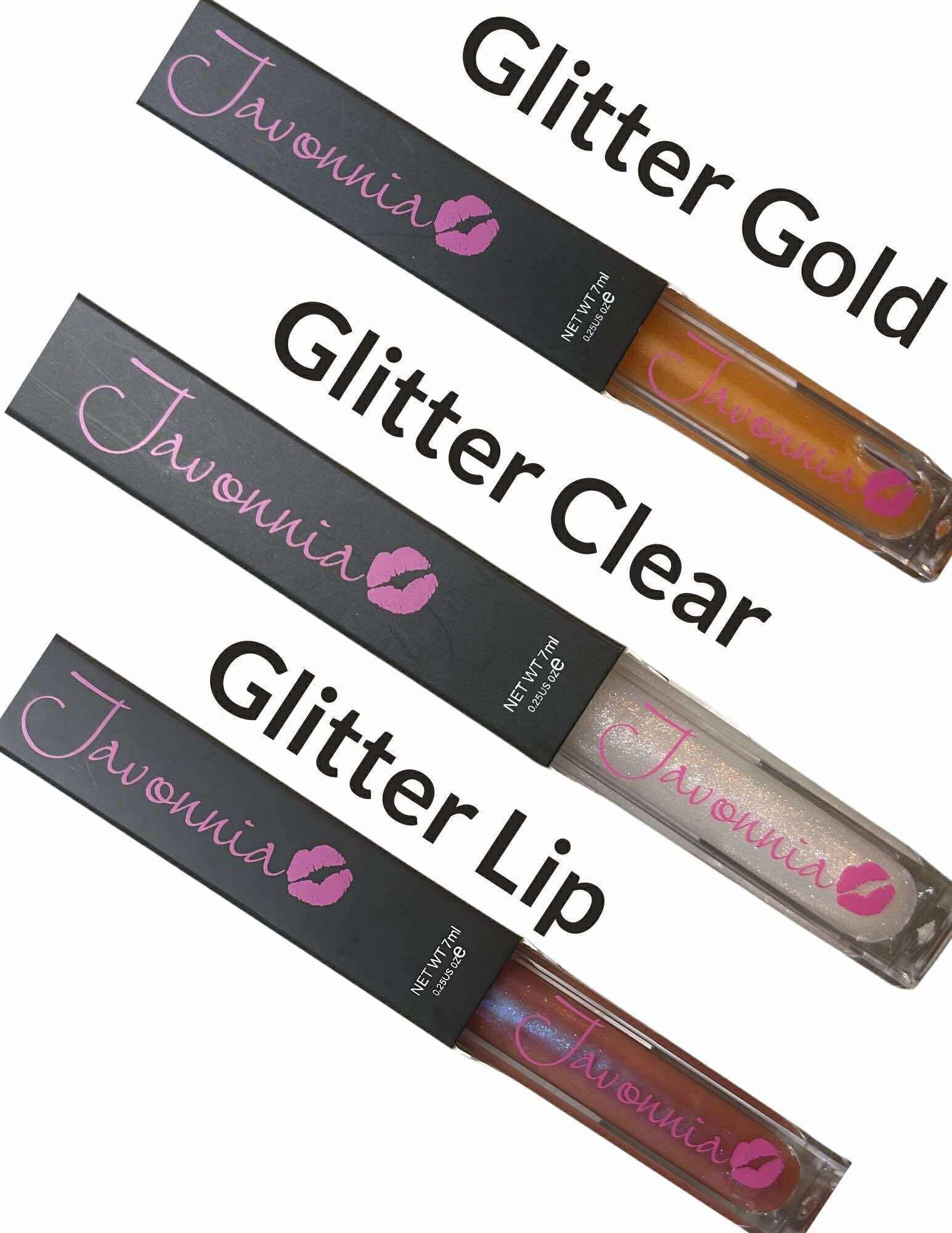 Glitter Gold, Glitter Clear, Glitter Lip